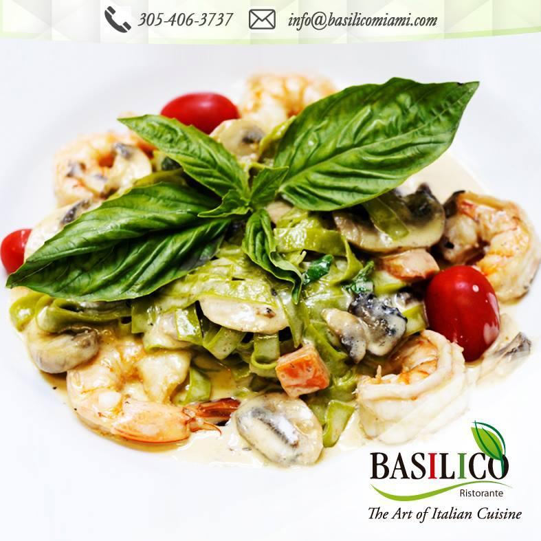 Basilico Ristorante Restaurant Virginia Gardens, Italian food